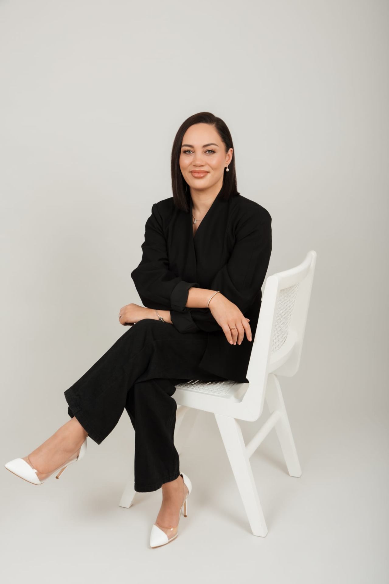 Portrait of Christchurch auctioneer Elizabeth Costley